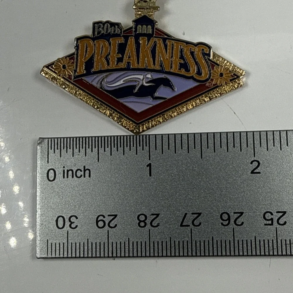 130th Preakness Stakes horse race Key Chain Vintage Collectable.‎